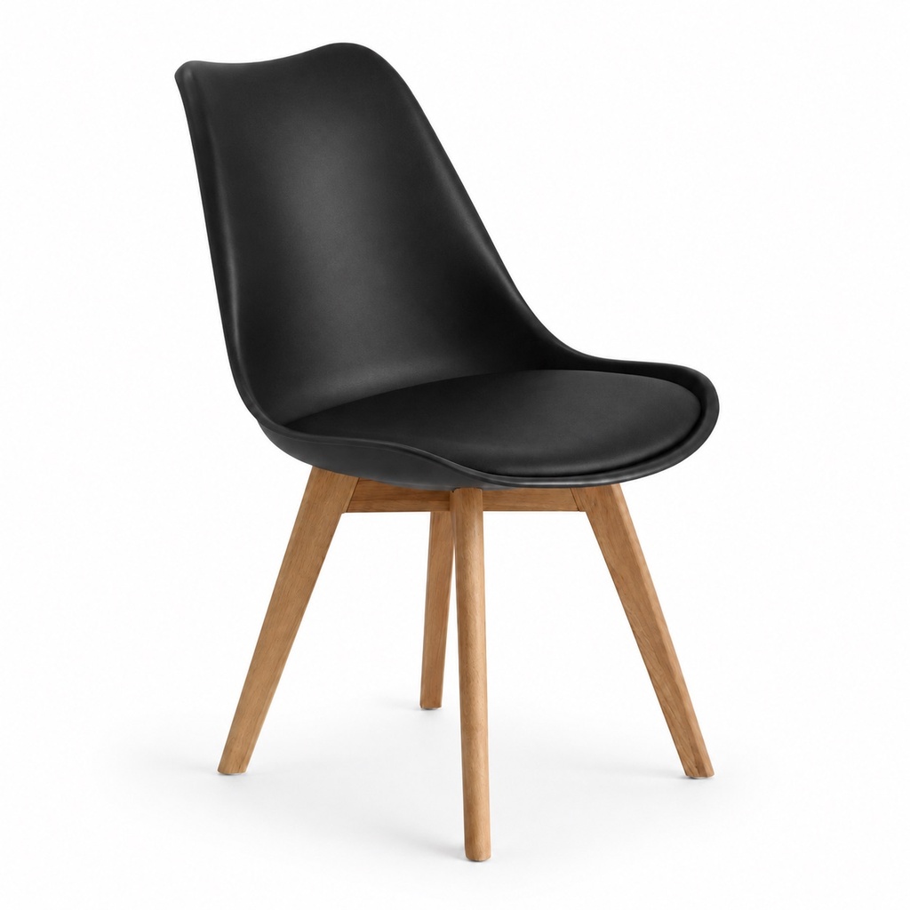 [ISO- DC52# BLACK] DINING CHAIR (BLACK)