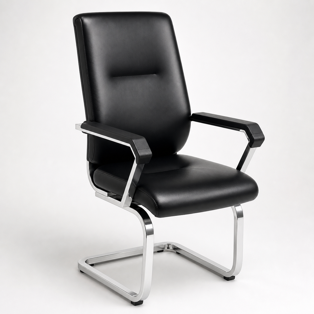 [D0808#] OFFICE CHAIR LEATHER
