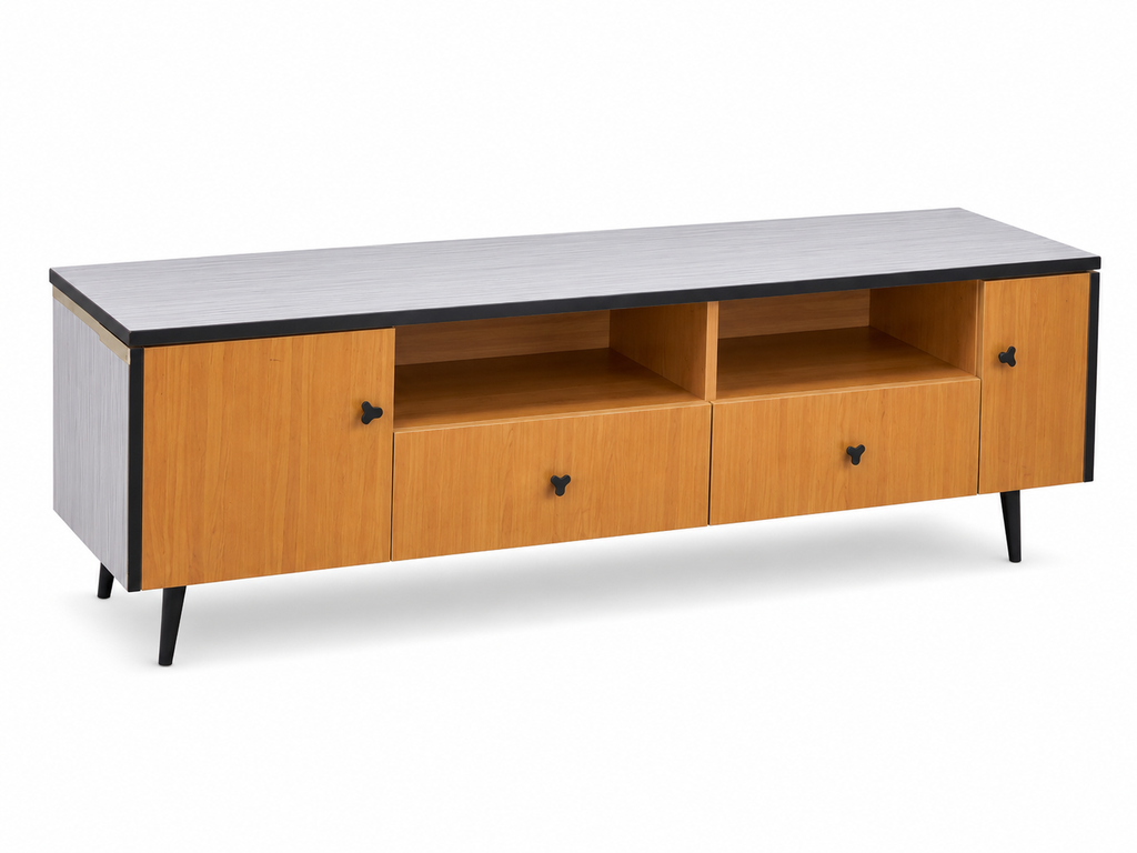 AURELIA OAK MEDIA CONSOLE [TV STAND]