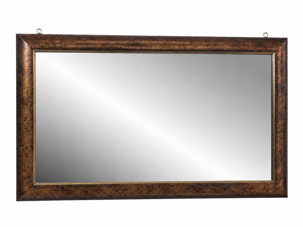 ANTIQUE BRONZE FRAMED WALL MIRROR