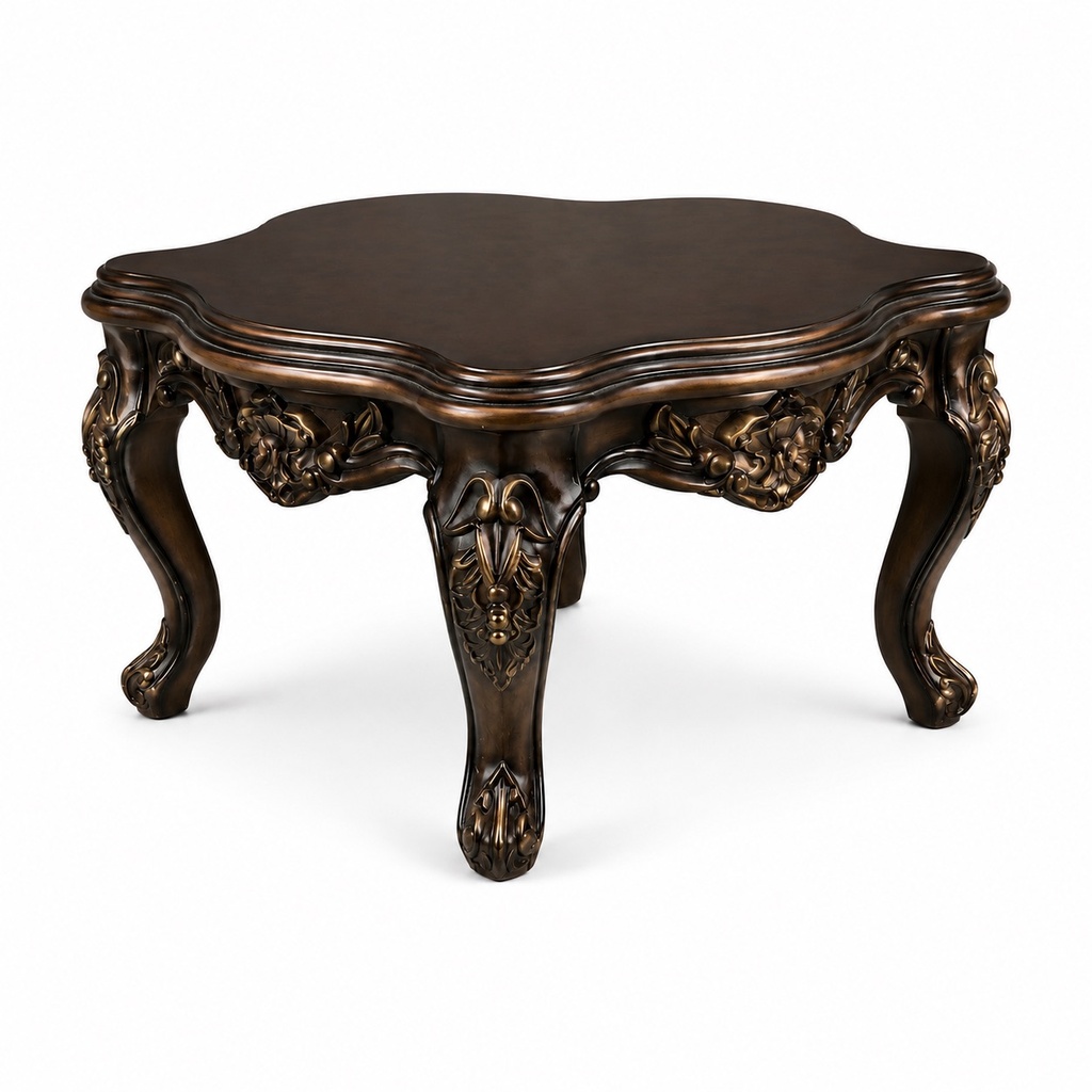 ORNATE GILDED BAROQUE SIDE TABLE