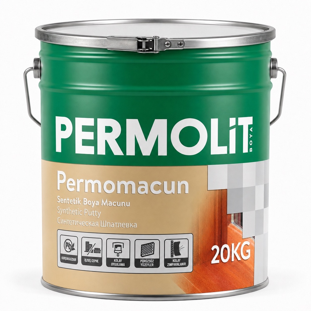 [PMT-PMAC-20KG-STD] PERMOLIT PERMOMACUN SYNTHETIC PUTTY - 20KG