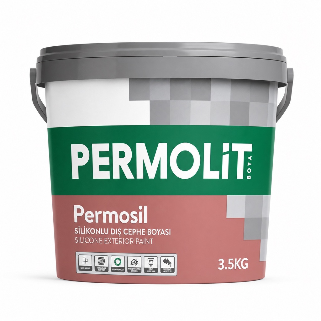 [PMT-PSIL-35KG-PBASE] PERMOLIT PERMOSIL EXTERIOR PAINT - 3.5KG (P-BASE)