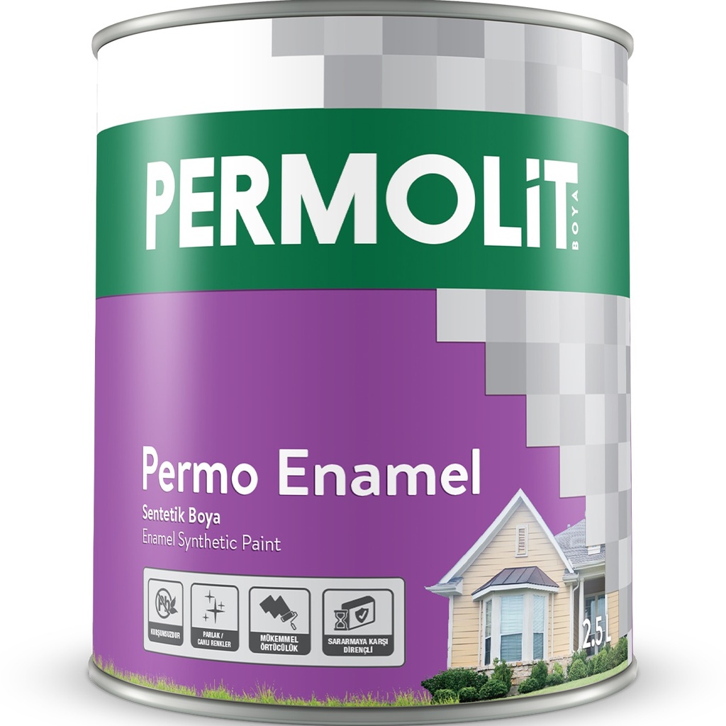 [PMT-SYN-25L-0001] PERMOLIT SYNTHETIC ENAMEL PAINT - 2.5L (0001)