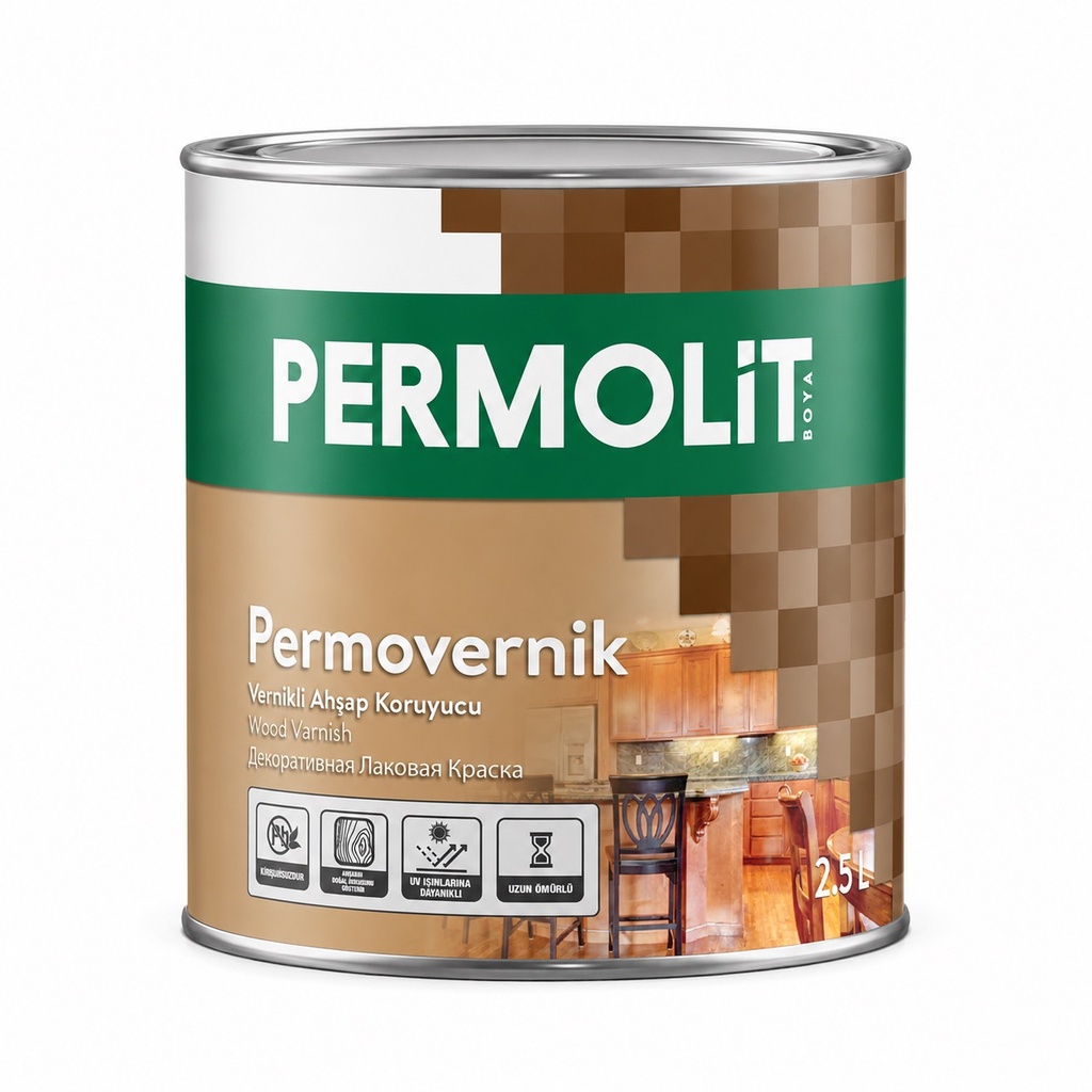 [PMT-WST-25L-0040] PERMOLIT VARNISHED WOOD STAIN - 2.5L (0040)