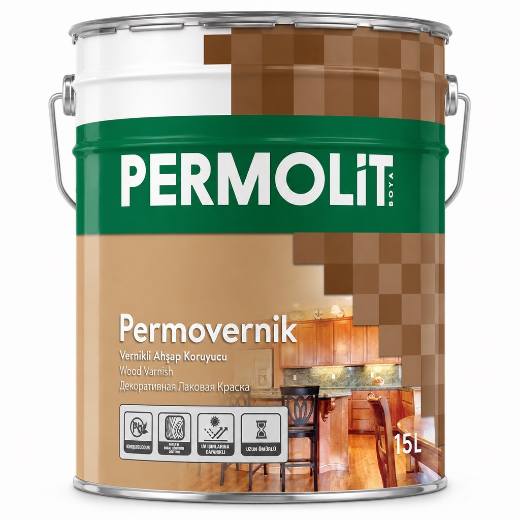 [PMT-WST-15L-0040] PERMOLIT VARNISHED WOOD STAIN - 15L (0040)