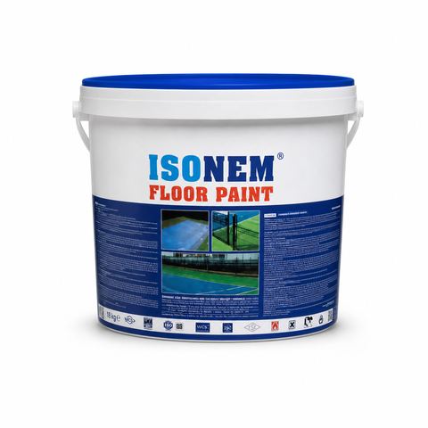 [ISN-FLP-18KG-BRICKRED2] ISONEM FLOOR PAINT - 18KG