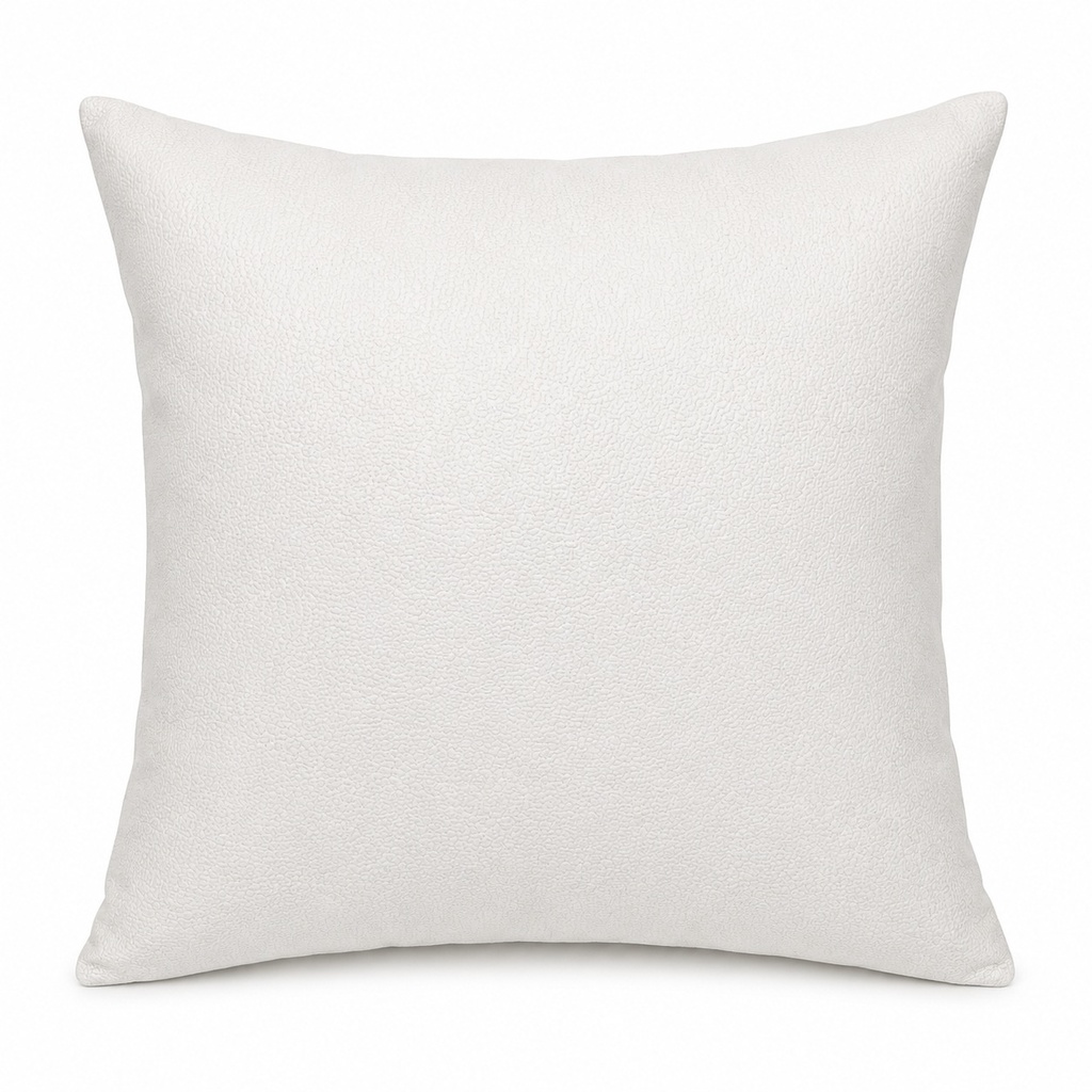 ALBA IVORY TEXTURED THROW PILLOW