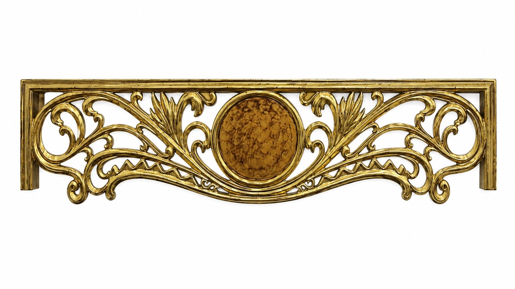 REGALIS GOLD MEDALLION CURTAIN HOOD