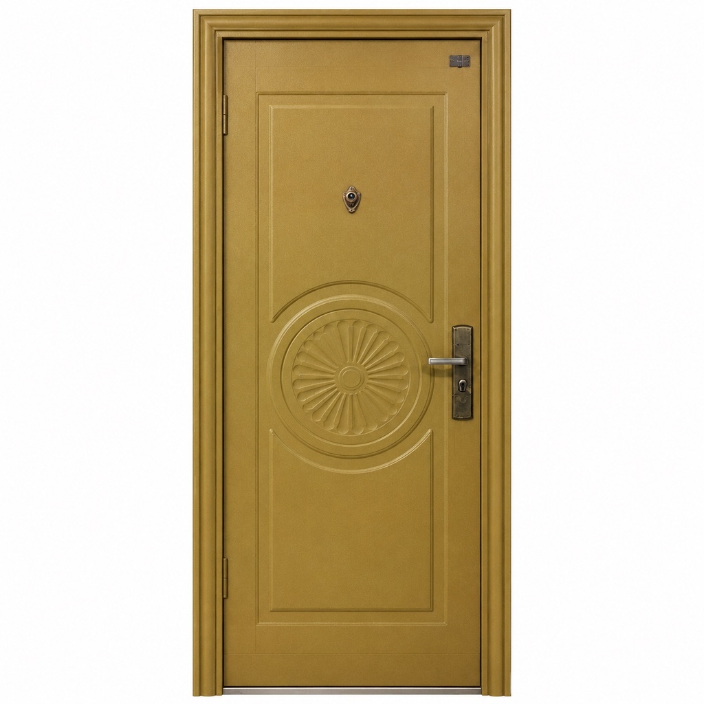 BRONZERRA EMBOSSED FIBER SECURITY DOOR