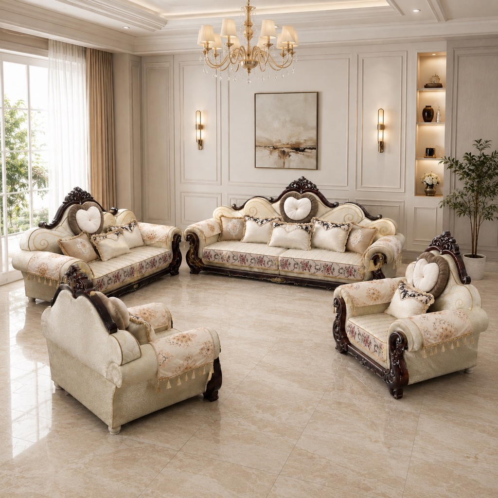 [G07#] REGAL HEART SETTEE COLLECTION
