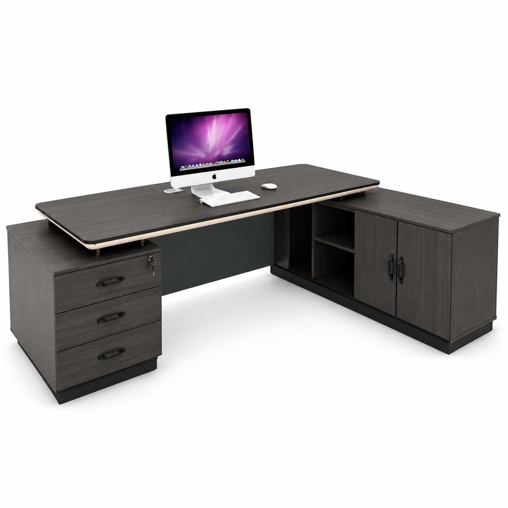 MONTERRA EXECUTIVE L-DESK WORKSTATION