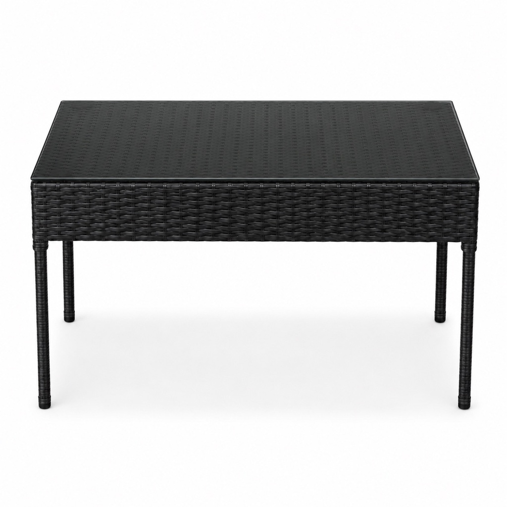 MONACO RATTAN CENTRE TABLE (Black)