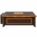 LUXURIOUS EBONY EXECUTIVE DESK
