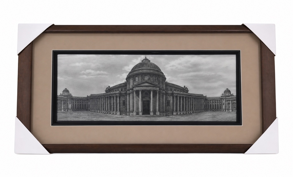 FRAMED ARCHITECTURAL WALL ART