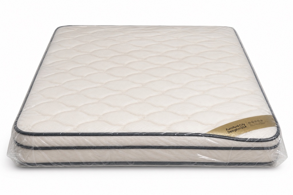 [6 BY 7 \ 6 x 7 \ 7 BY 6 \ 7 x 6] WHITE SPRING MATTRESS XL